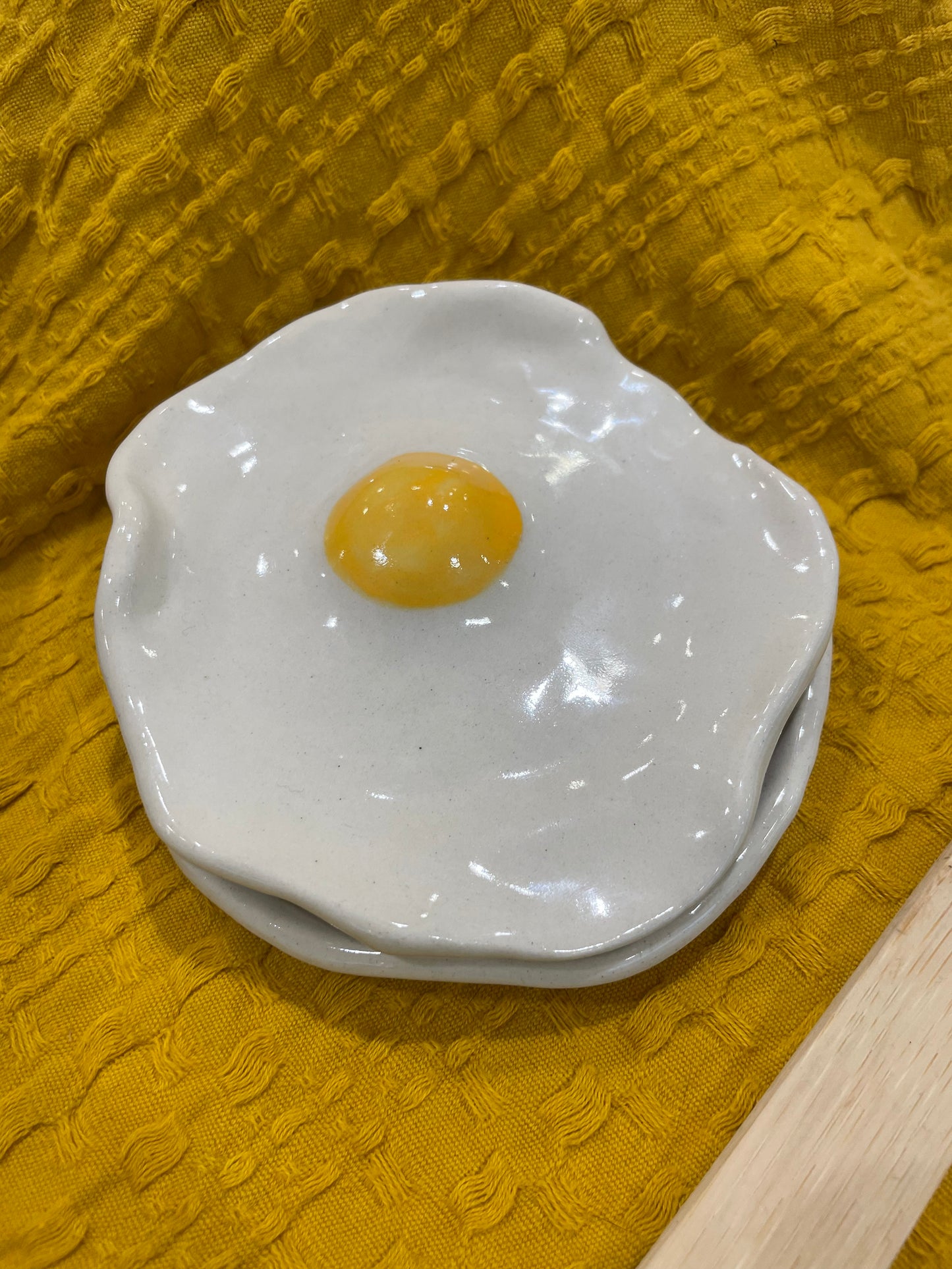 Fried Egg Spoon Rest